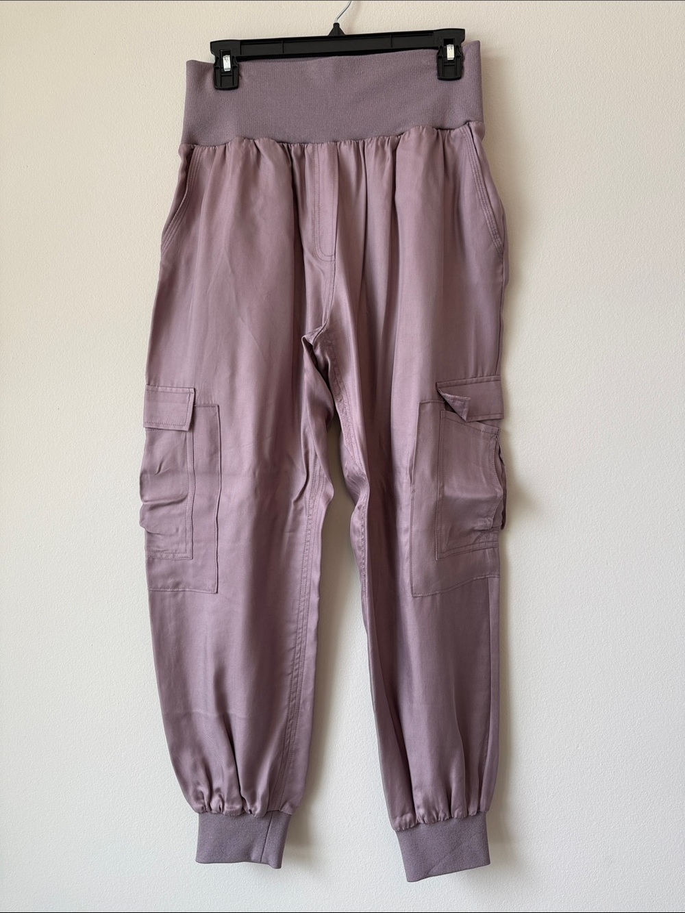Cinq a Sept Mauve Cargo Jogger Pants
